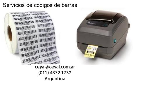 Servicios de codigos de barras