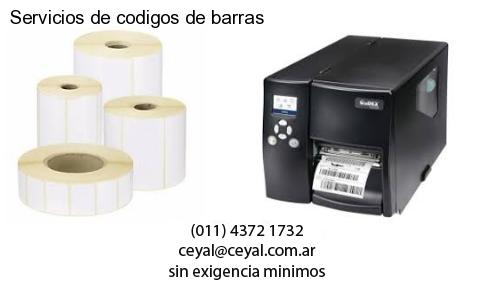 Servicios de codigos de barras