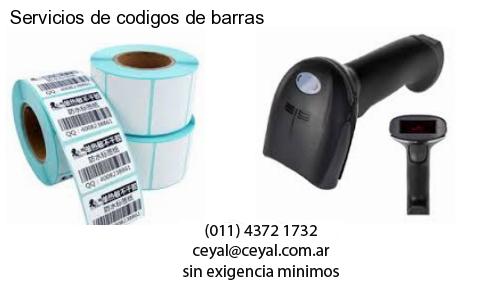 Servicios de codigos de barras