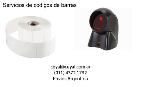 Servicios de codigos de barras