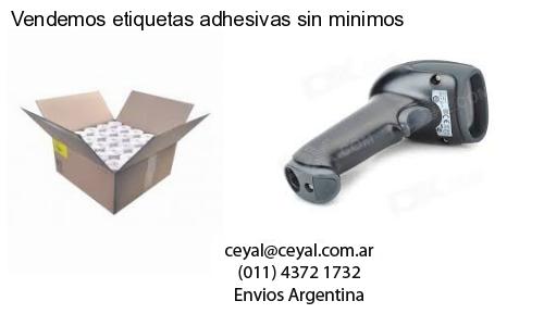 Vendemos etiquetas adhesivas sin minimos