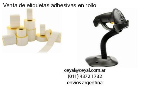 Venta de etiquetas adhesivas en rollo