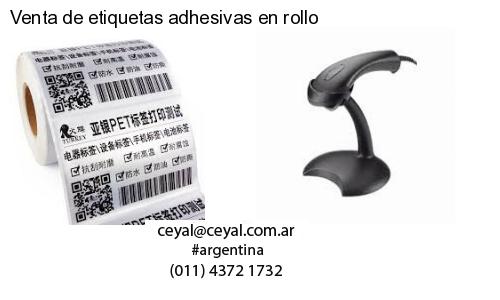 Venta de etiquetas adhesivas en rollo