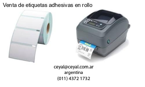 Venta de etiquetas adhesivas en rollo