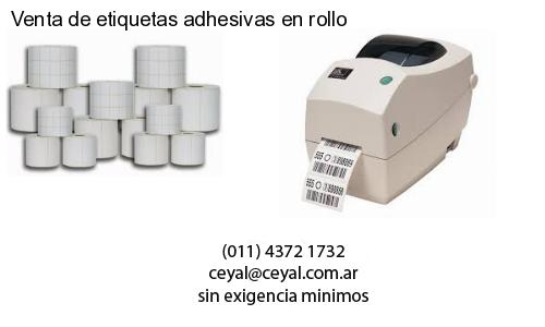 Venta de etiquetas adhesivas en rollo