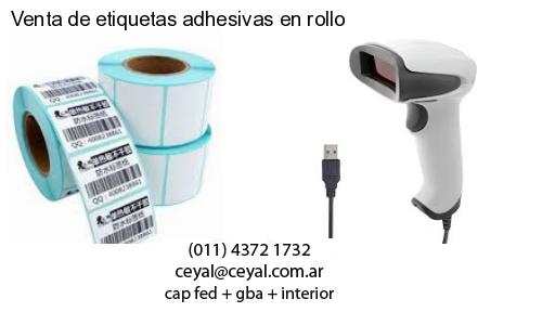 Venta de etiquetas adhesivas en rollo