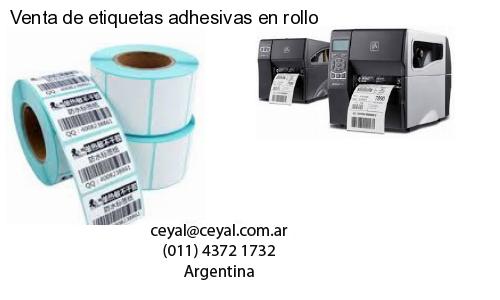 Venta de etiquetas adhesivas en rollo