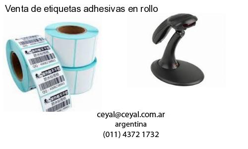 Venta de etiquetas adhesivas en rollo