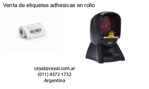 Venta de etiquetas adhesivas en rollo