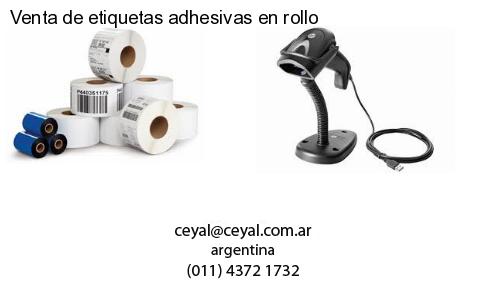 Venta de etiquetas adhesivas en rollo