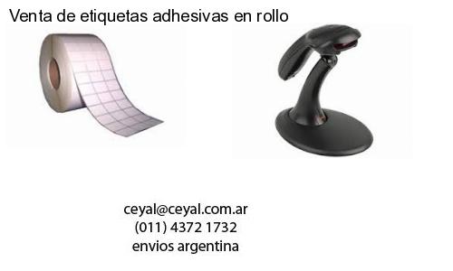 Venta de etiquetas adhesivas en rollo