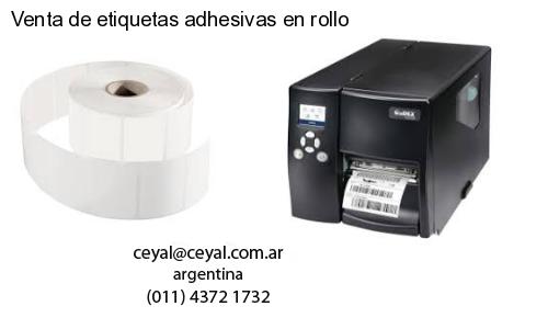 Venta de etiquetas adhesivas en rollo