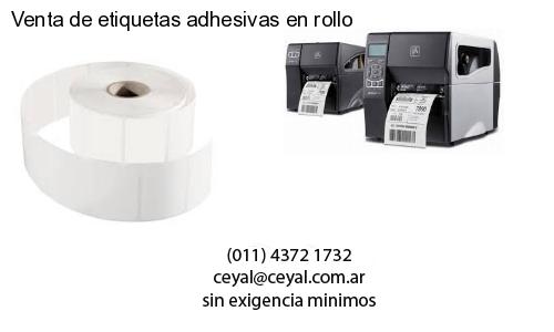 Venta de etiquetas adhesivas en rollo