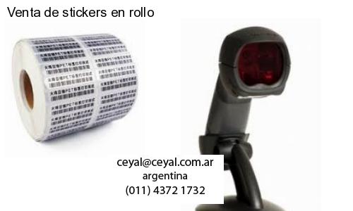 Venta de stickers en rollo