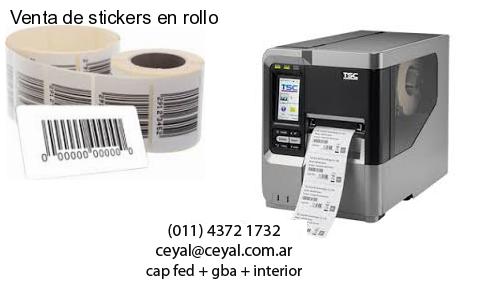 Venta de stickers en rollo
