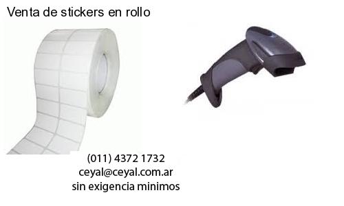 Venta de stickers en rollo