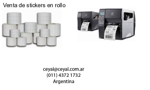 Venta de stickers en rollo