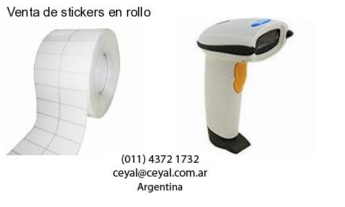 Venta de stickers en rollo