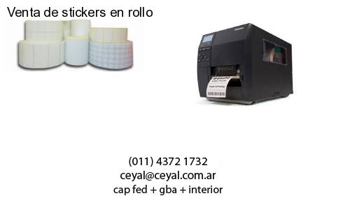 Venta de stickers en rollo