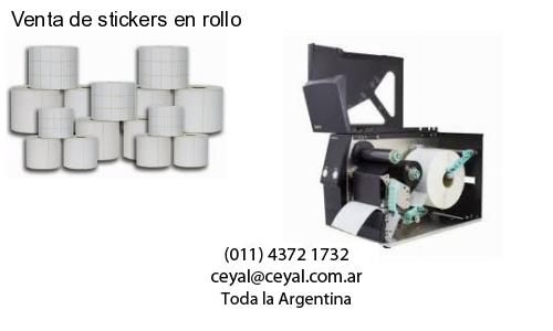 Venta de stickers en rollo