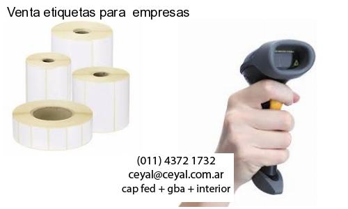 Venta etiquetas para  empresas