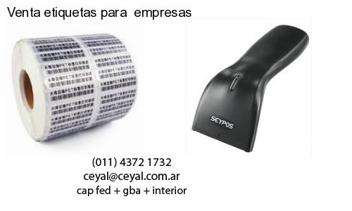 Venta etiquetas para  empresas