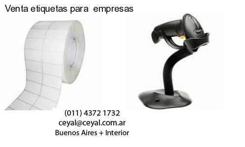 Venta etiquetas para  empresas