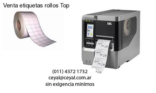 Venta etiquetas rollos Top