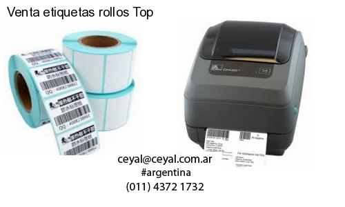 Venta etiquetas rollos Top