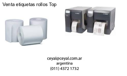 Venta etiquetas rollos Top