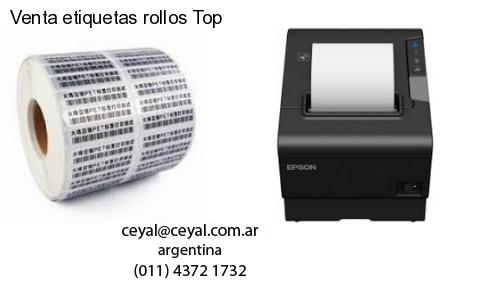 Venta etiquetas rollos Top