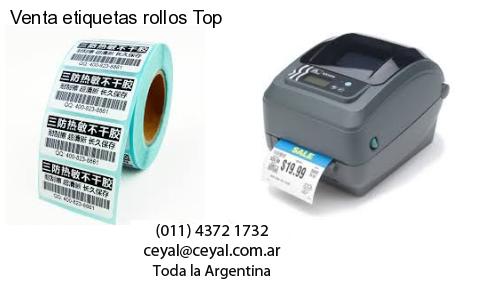 Venta etiquetas rollos Top