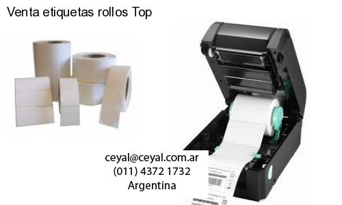 Venta etiquetas rollos Top