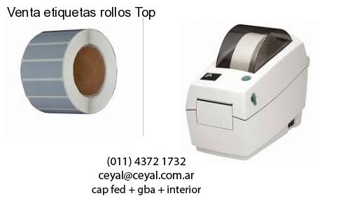 Venta etiquetas rollos Top