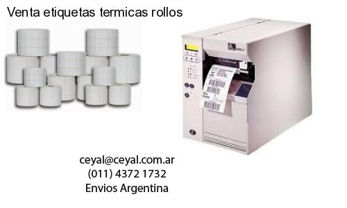 Venta etiquetas termicas rollos