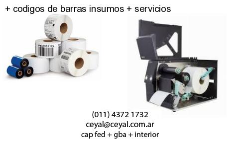   codigos de barras insumos   servicios