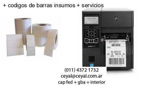   codigos de barras insumos   servicios