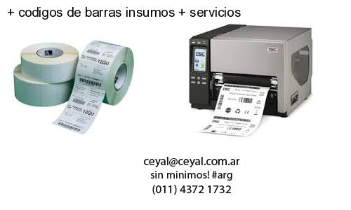   codigos de barras insumos   servicios