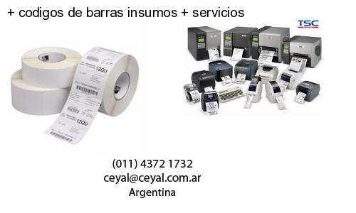   codigos de barras insumos   servicios