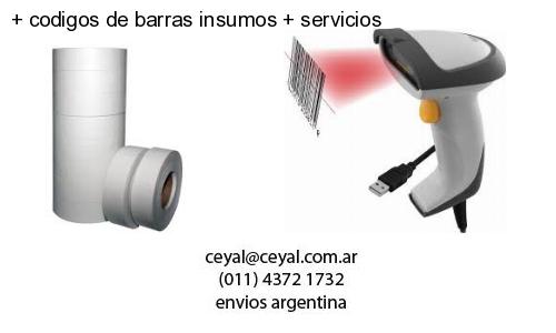   codigos de barras insumos   servicios