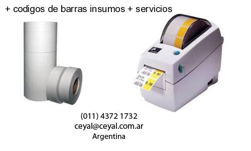   codigos de barras insumos   servicios