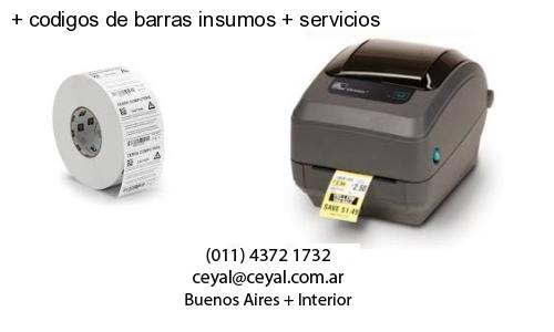   codigos de barras insumos   servicios