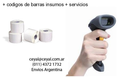   codigos de barras insumos   servicios