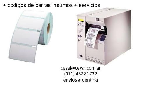   codigos de barras insumos   servicios