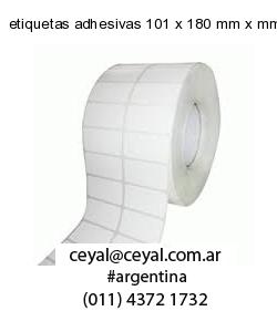 etiquetas adhesivas 101 x 180 mm x mm