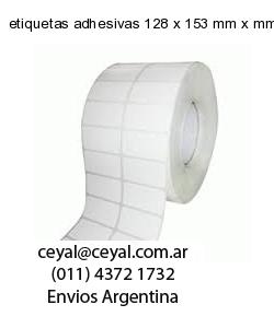 etiquetas adhesivas 128 x 153 mm x mm