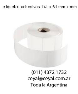 etiquetas adhesivas 141 x 61 mm x mm
