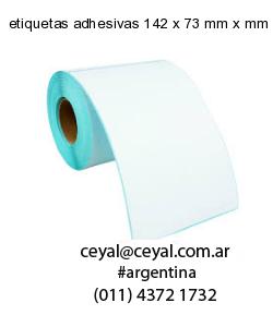 etiquetas adhesivas 142 x 73 mm x mm