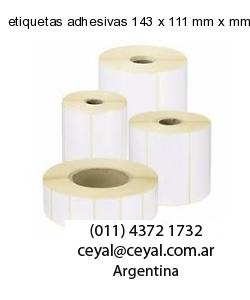 etiquetas adhesivas 143 x 111 mm x mm