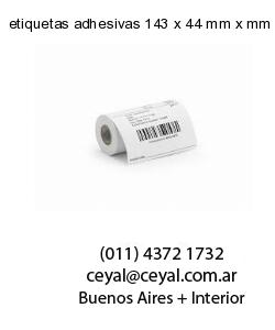etiquetas adhesivas 143 x 44 mm x mm